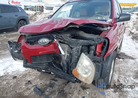 2009 Kia Sportage Lx from USA, damaged, VIN KNDJF724697558385